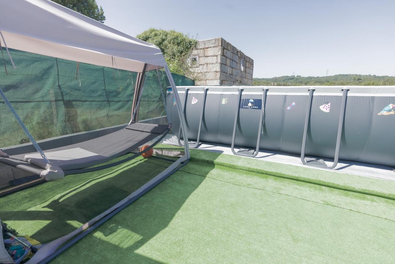 Casa Luna Rural Con Piscina Y Jardin Ourense Eksteriør bilde